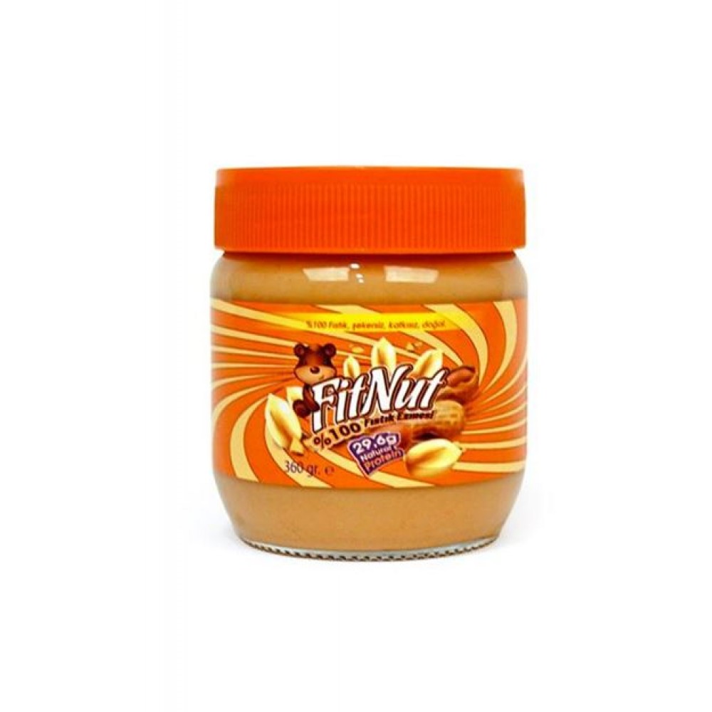 Fitnut Şekersiz Fıstık Ezmesi (360GR)